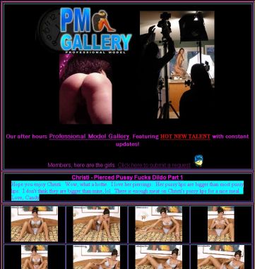 Christi - Pierced Pussy Fucks Dildo
